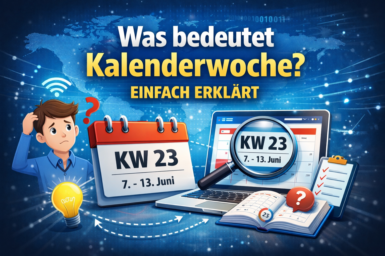 Was bedeutet Kalenderwoche einfach erklärt