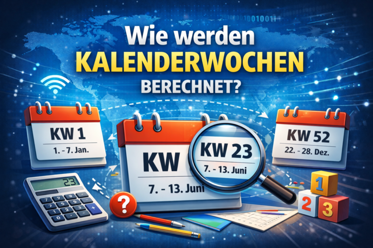 Wie werden Kalenderwochen berechnet
