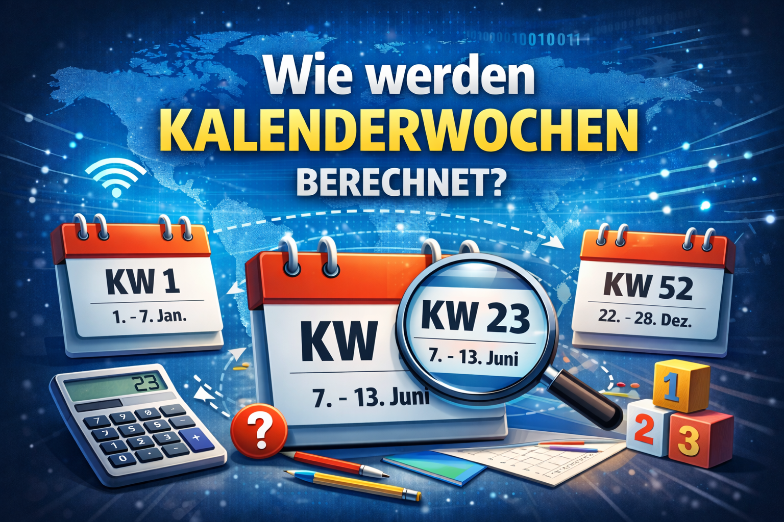 Wie werden Kalenderwochen berechnet