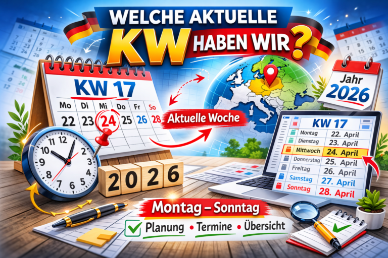 welche aktuelle kw haben wir