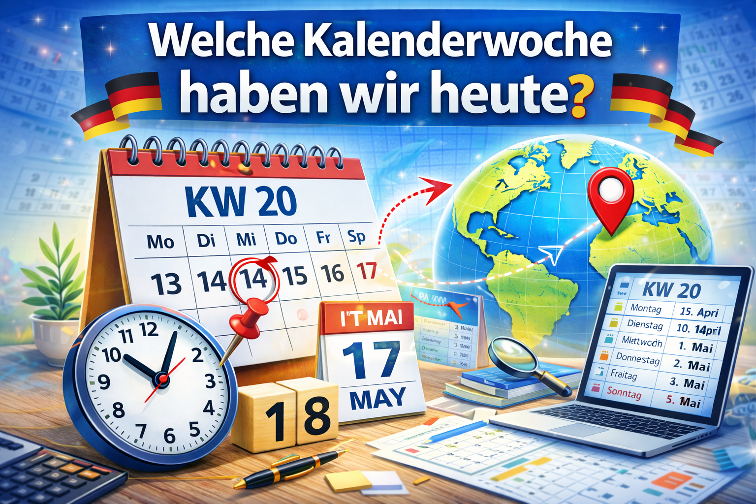 Welche Kalenderwoche haben wir heute? Aktuelle KW einfach erklärt